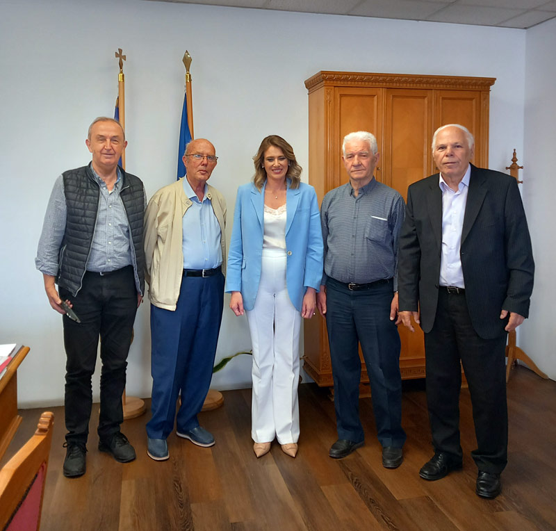 Συνάντηση του Προεδρείου της ΠΟΣΣ με την Υφυπουργό Άννα Ευθυμίου Συνάντηση του Προεδρείου της ΠΟΣΣ με την Υφυπουργό Άννα Ευθυμίου